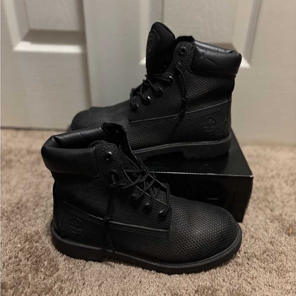 Black Timberland Boots